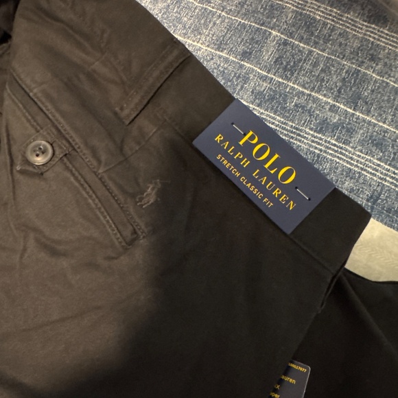 Ralph Lauren Chino Pants NWT - Black - 48 X 30 - Picture 3 of 3